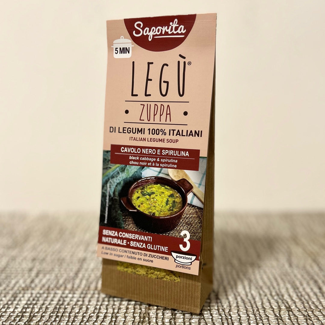 BIO・風味豊かなBIO豆と黒キャベツのスープ 90g(約3人前)