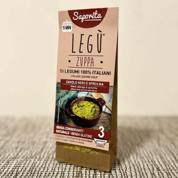 BIO・風味豊かなBIO豆と黒キャベツのスープ 90g(約3人前)