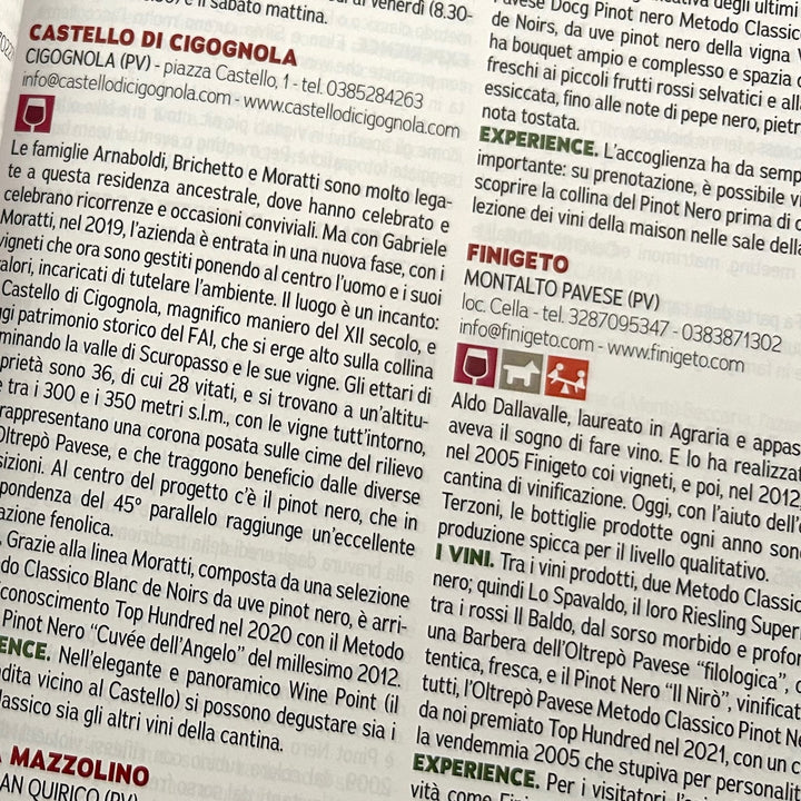 ワイン・ガイドブック〈 IlGolosario Wine tour 2025〉