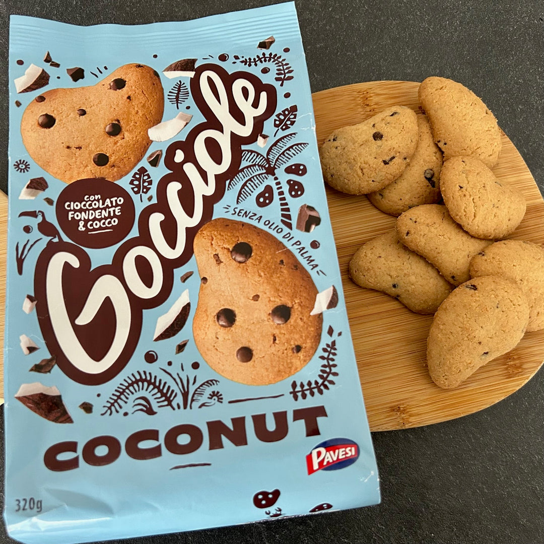 Gocciole Coconut：ココナツ入りビスケット 320g