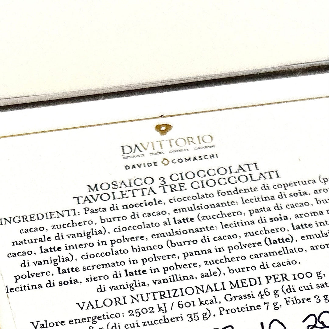 【ミシュランレストランの味】チョコレート・トリス（ダーク、ミルク、ホワイトチョコレート） 150g