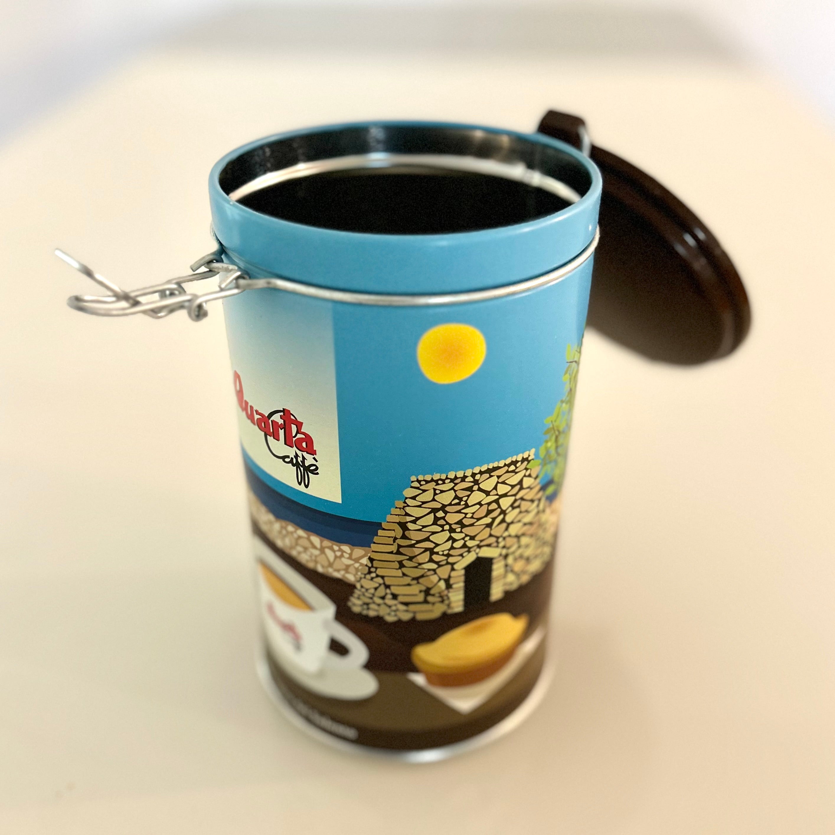 クワルタ・カフェコーヒー豆・粉用缶 – Fresh Italy Deli - フレッシュ