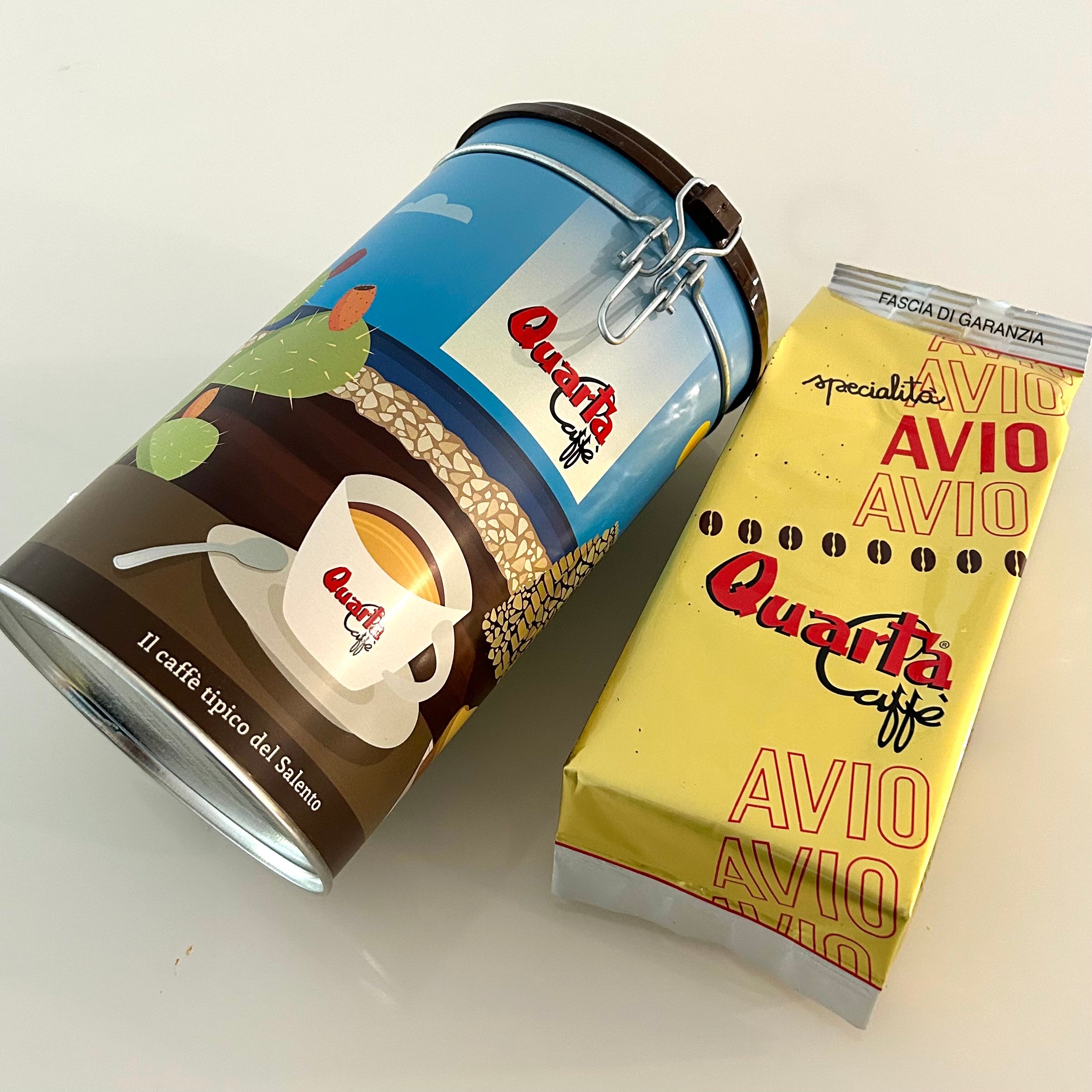 クワルタ・カフェコーヒー豆・粉用缶 – Fresh Italy Deli - フレッシュ