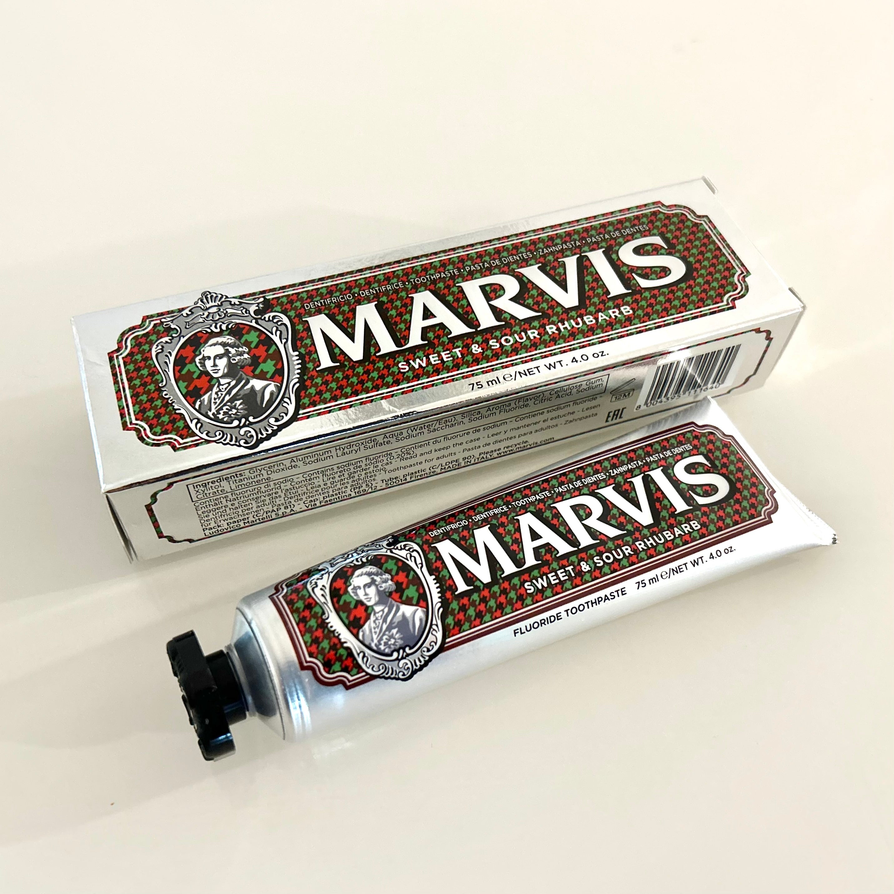 日本未入荷フレーバー】 MARVIS スウィートサワー・ルバーブ 75ml