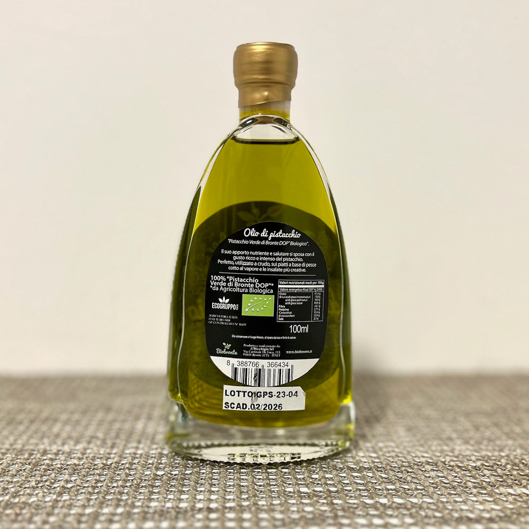 BIO・ブロンテ産D.O.P. （原産地呼称保護）ピスタチオ・オイル 100ml