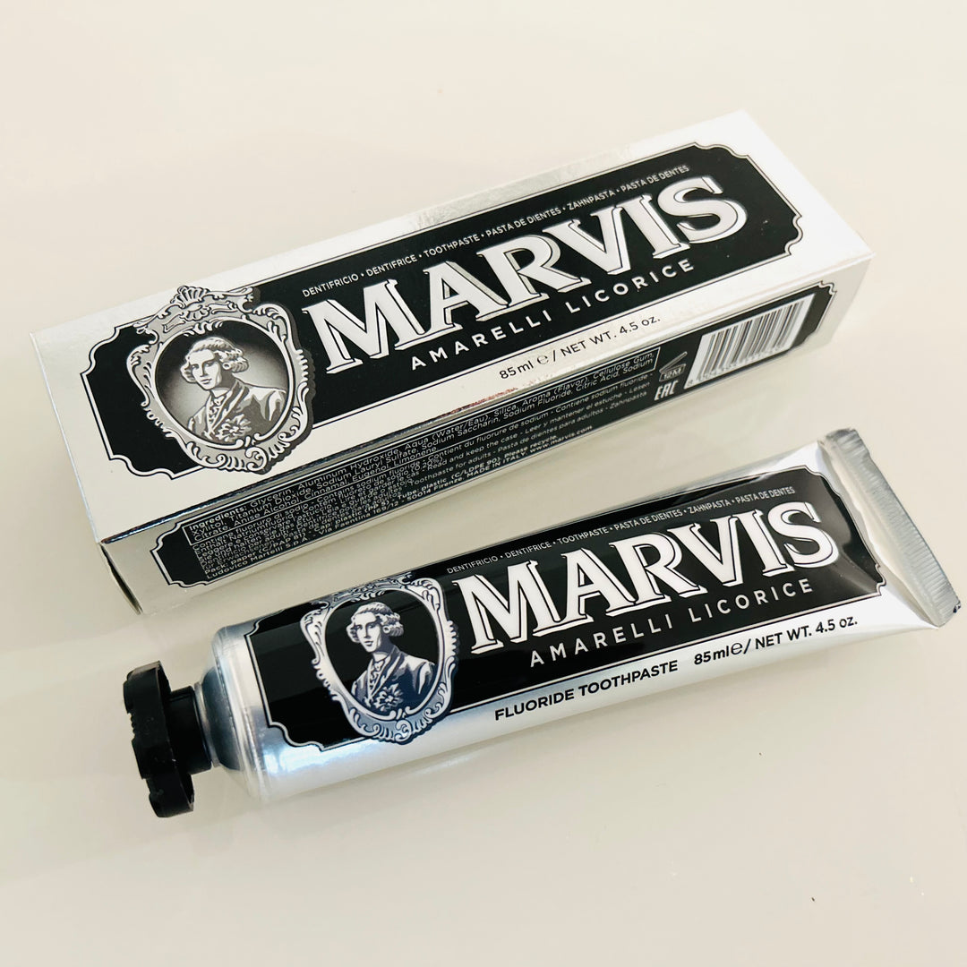 イタリアの定番歯磨き粉 MARVIS リコラス・ミント 85ml